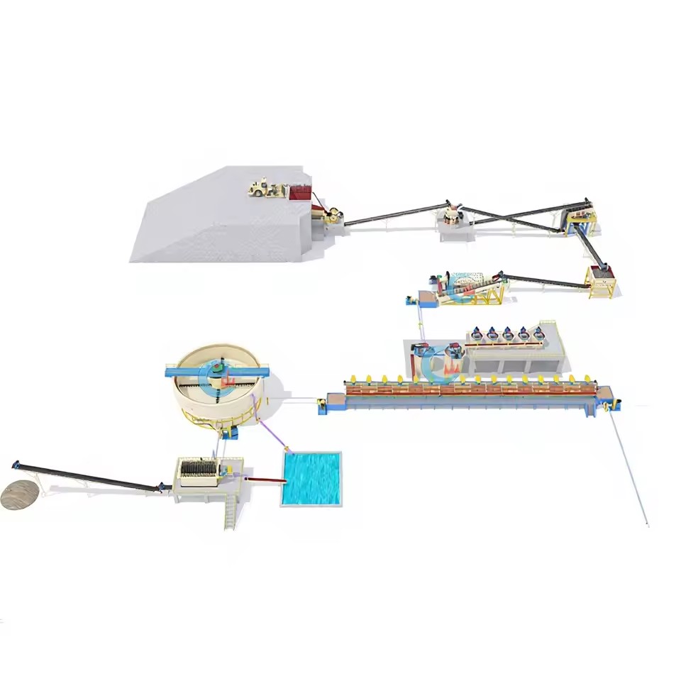 10tph Mineral Processing Copper Ore Dressing Plant