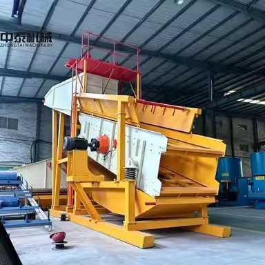 OEM ODM Custom Gold Mining Vibrating Screen High Efficiency Heavy Duty Sand Gold Separation Machine With 1 Year Warranty