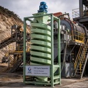 FRP Glass Fiber Reinforced PLC Spiral Separator Mining Chute Gravity Concentrator Iron Tin Gold Ore Beneficiation Plant High
