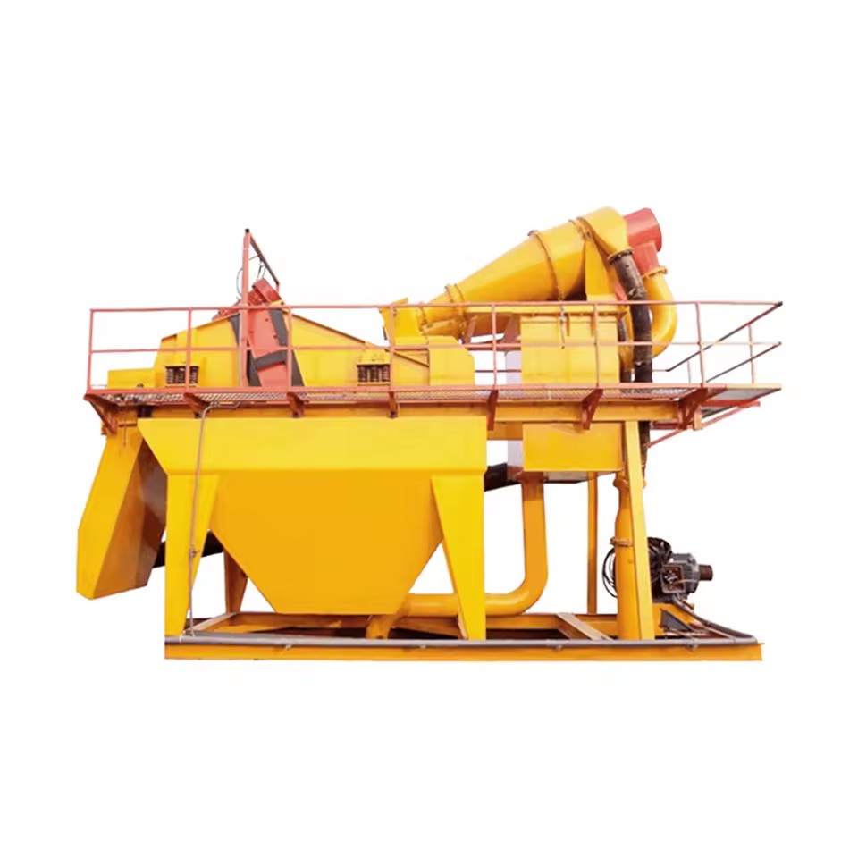 Brand FCVD-8013 Vibrating Dewatering Screen New -Made Mud Sand Separator Customizable 220V High Low Energy