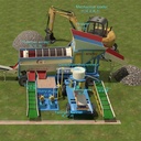 Mining Equipment Complete Alluvial Gold Processing Machine Plant