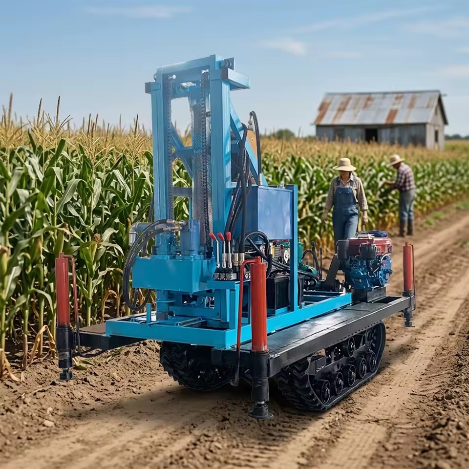 Single-Cylinder Diesel Water Well Rig for Cost-Efficient Farm Drilling