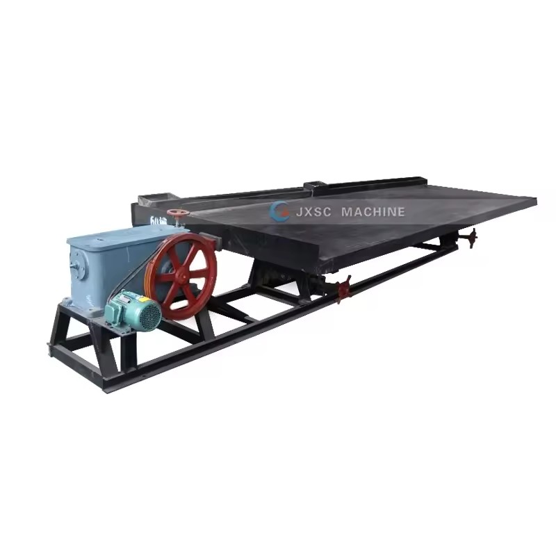 Stock Mineral Separation Shaking Table Machine for Gravity Concentration Processing