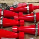 Production Price Cyclone Split Part Lower Cone DN100