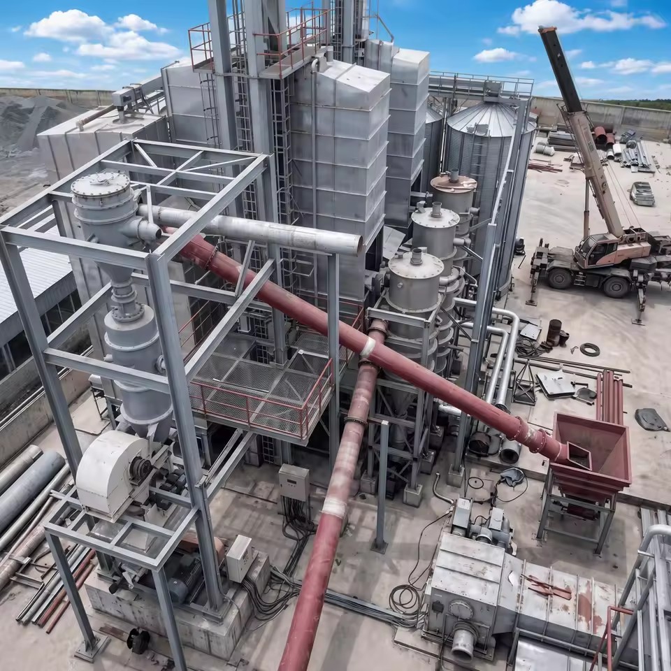 LIKAI Automatic Rice Parboiling Machine with Heat Exchanger Rice Mill 8-220 T/D Capacity Supply Chain Logistics Support Services