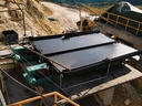 6S Gold Shaking Table Gravity Separator Mining Equipment High Recovery Mineral Processing Machine 380V 0.5-2TPH