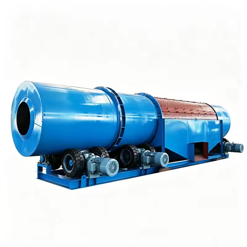 Efficient Gold Panning Plant for Placer Gold Mining for Sale Trommel Screenfor Placer Gold Ore Sand Gravel Screening