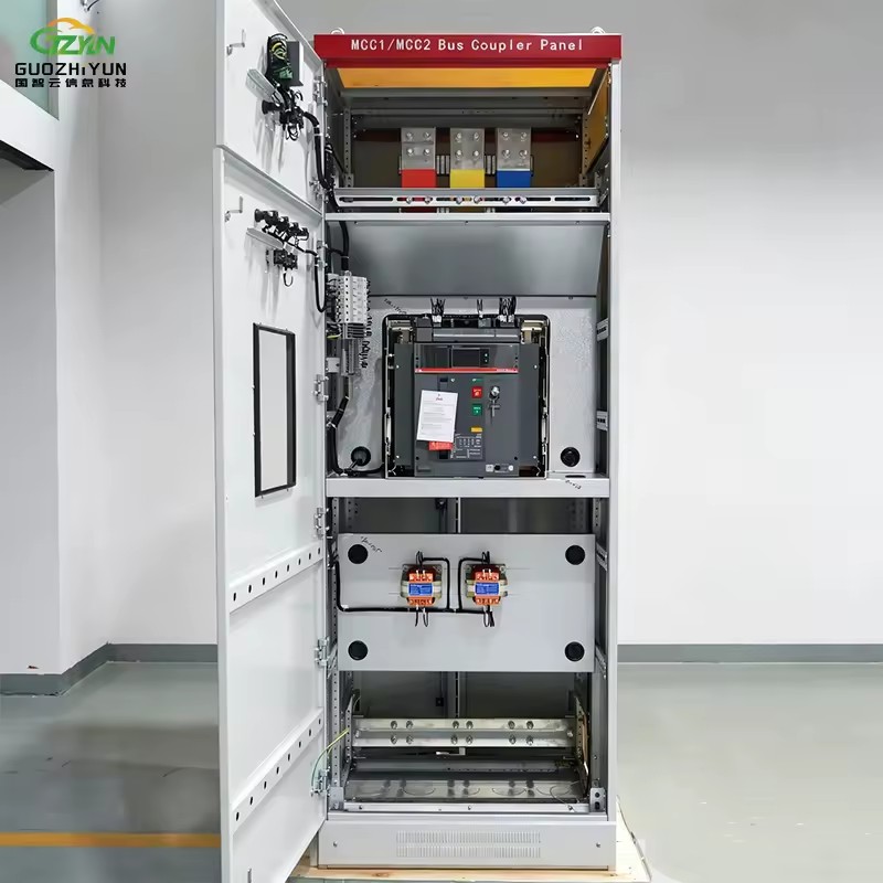 3200A Industrial MCC1/MCC2 Bus Coupler Electrical Distribution Panel With Air Circuit Breaker for Oil & Gas Substation