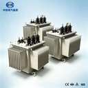 Outdoor Commercial Grade 30KVA Oil Immersed Aluminum Transformer 10KV 35KV Input 380V 400V Stable Output Power Equipment