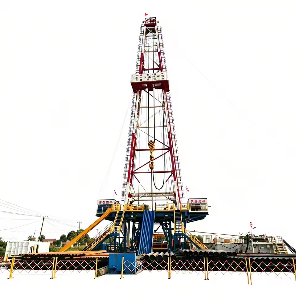 ZJ40 Diesel Land Oil Drilling Rig 4000m Depth Complete Petroleum Equipment Onshore Oilfield Drilling Machine Mud Engine