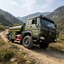 SINOTRUK HOWO Suitable for field operations 4x4 AWD Off Road Fuel Tanker Truck 5000L 8000L Diesel Water Tank Truck for Sale