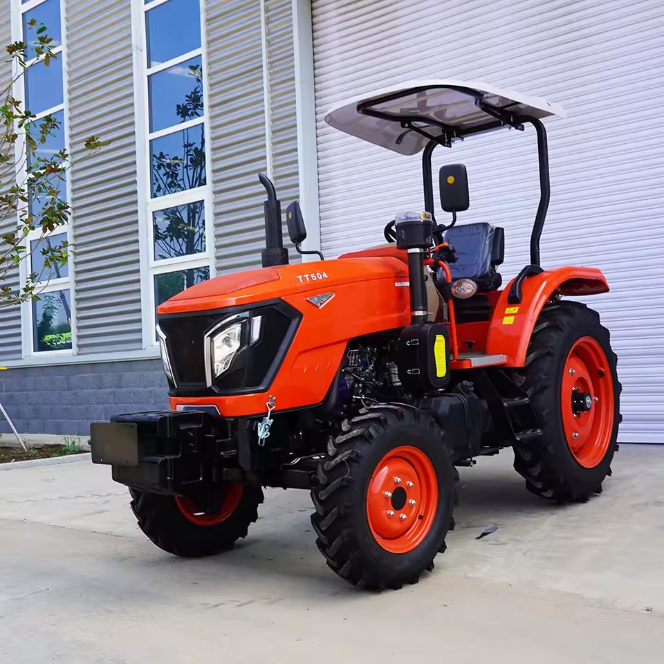 Farm Machinery Equipment 35hp 40hp 45hp 50hp Agriculture 4wd 4x4 Small Wheel Agricultural Mini Tractor