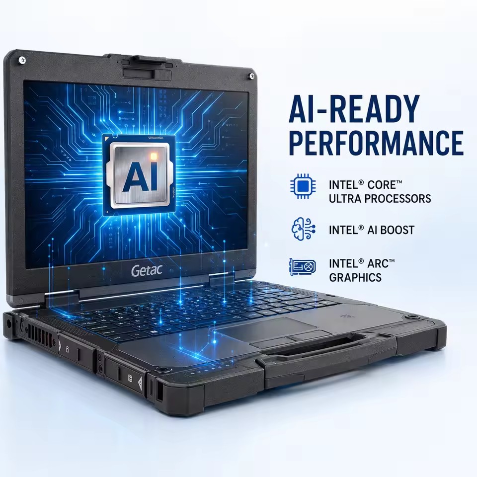 Getac B360 1TB Fully Reinforced Rugged Laptop with Intel English for Oil & Medical Industries Outdoor Computers
