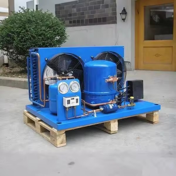 Factory Customized 5 HP Energy Saving Refrigeration Condensing Unit Copeland Scroll Engine/Motor for Supermarkets