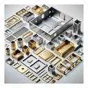 Quality Custom Metalwork Zinc Sheet Metal Processing Fabrication Metal Work Service Sheet Metal Drawing