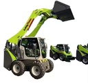 Skid Steer Wheel Loader Customizable Engine Vertical Water-cooled Four Cycle Diesel Mini Earth-Moving Machinery PLC High