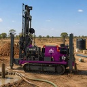 Multifunctional Water Well Drilling Rig 360° Rotating Drill Head Geothermal Water Well Drilling Rig Machine
