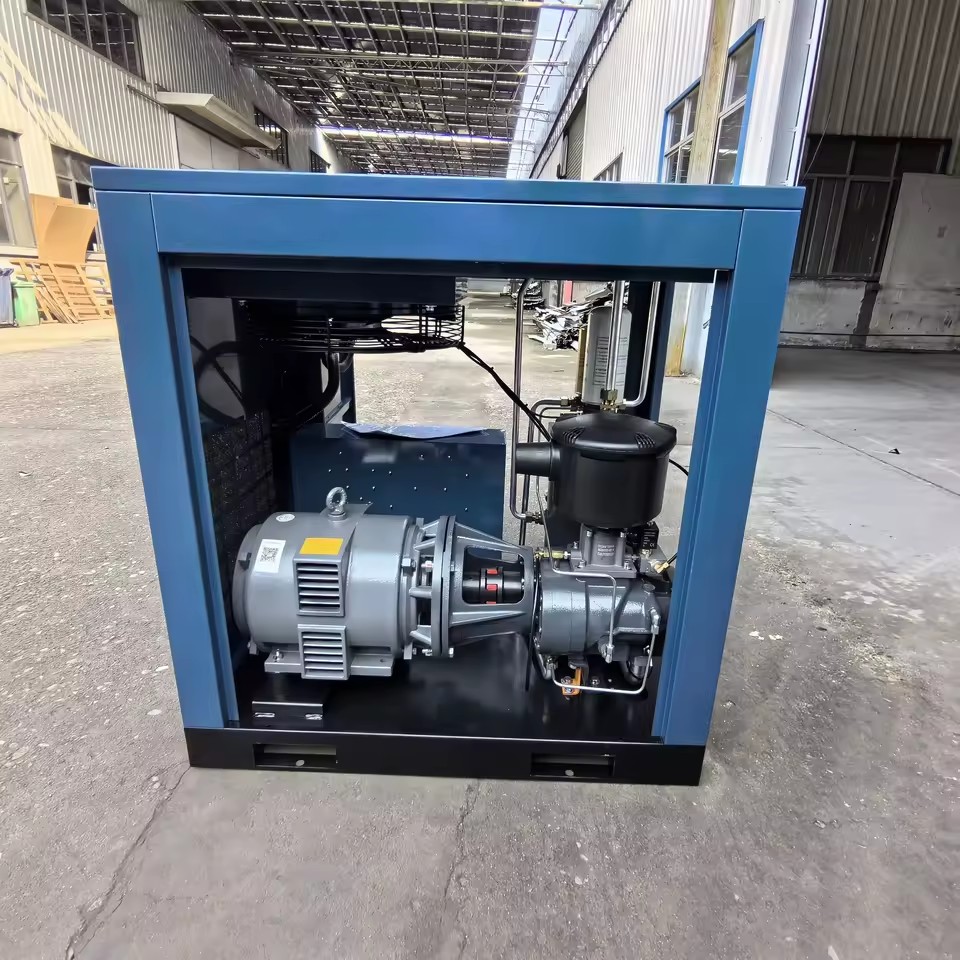 Small Footprint Air Compressor 15kw 20hp 8Bar 2.8m³/min Energy Saving for Small Business
