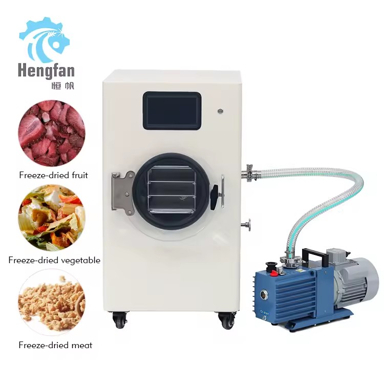 Energy Saving 1100W Mini Commercial Freeze Dryer 0.1㎡ Small Business Food Dehydrator Vacuum Freeze Drying Machine for Vegetables