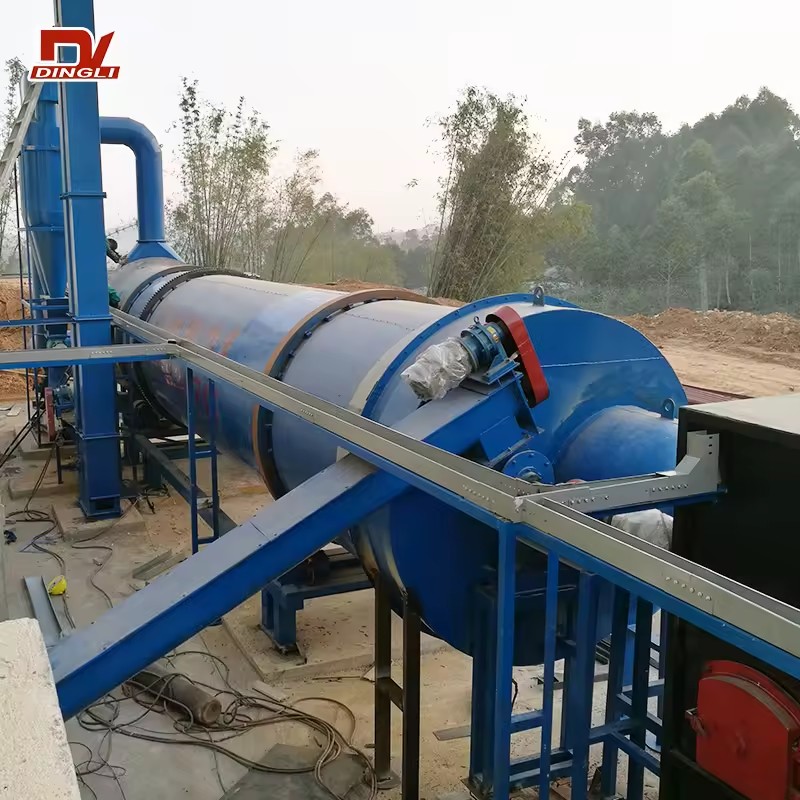 Energy-Saving Chicken Manure Rotary Dryer Equipment for Sale