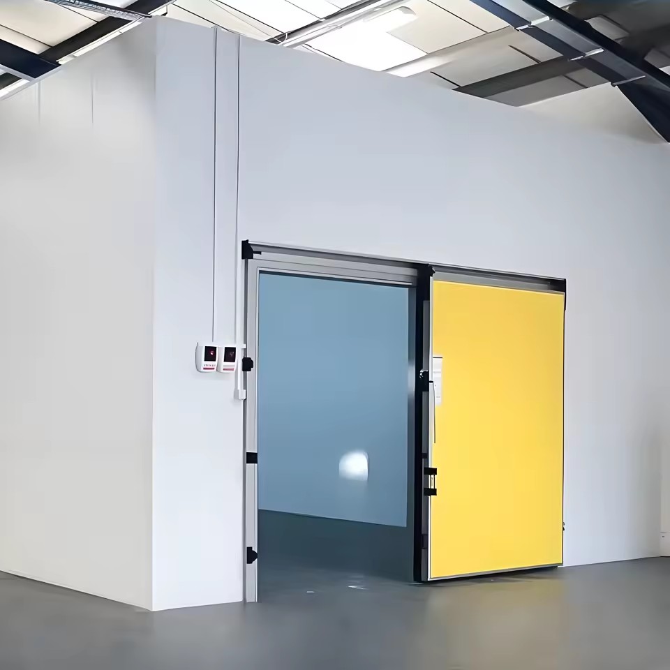 Industrial Walk-in Cold Storage Room Compressor Unit Energy Conservation Air Cooled System New Container for Food Processing
