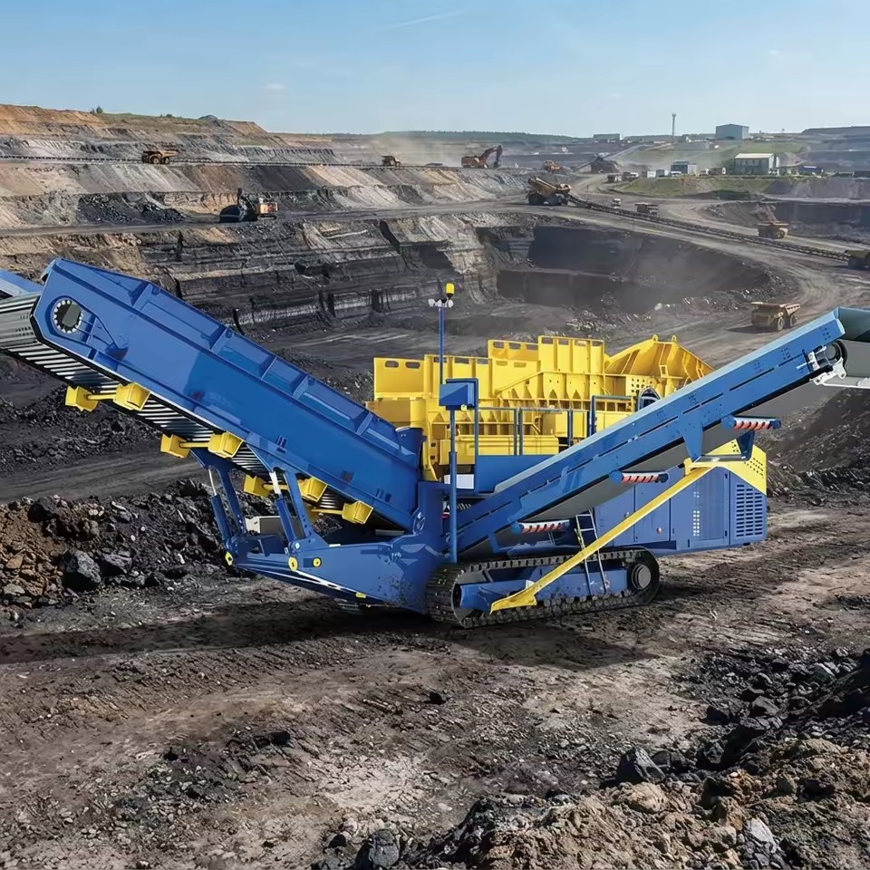 Portable Crusher and Screening Plant for Aggregate Production Line