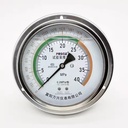 PRSGE Brand Oilfield Drilling Precision 6inch Column Ratio 4:1 Pressure Oil Gauge YN150Z Stainless Steel 40MPa 1 Year Warranty