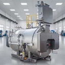 3t/h 3000kg 3 Ton Automatic WNS Low Pressure Industrial Use Horizontal Fire Tube Steam Boiler Natural Gas Fired Waste Oil Burner