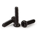 Stainless Steel Iron Zinc Metric Black Round Head Standard Thread Tapping Screws M3 Anti-theft Security Class 4.8 & 6.8