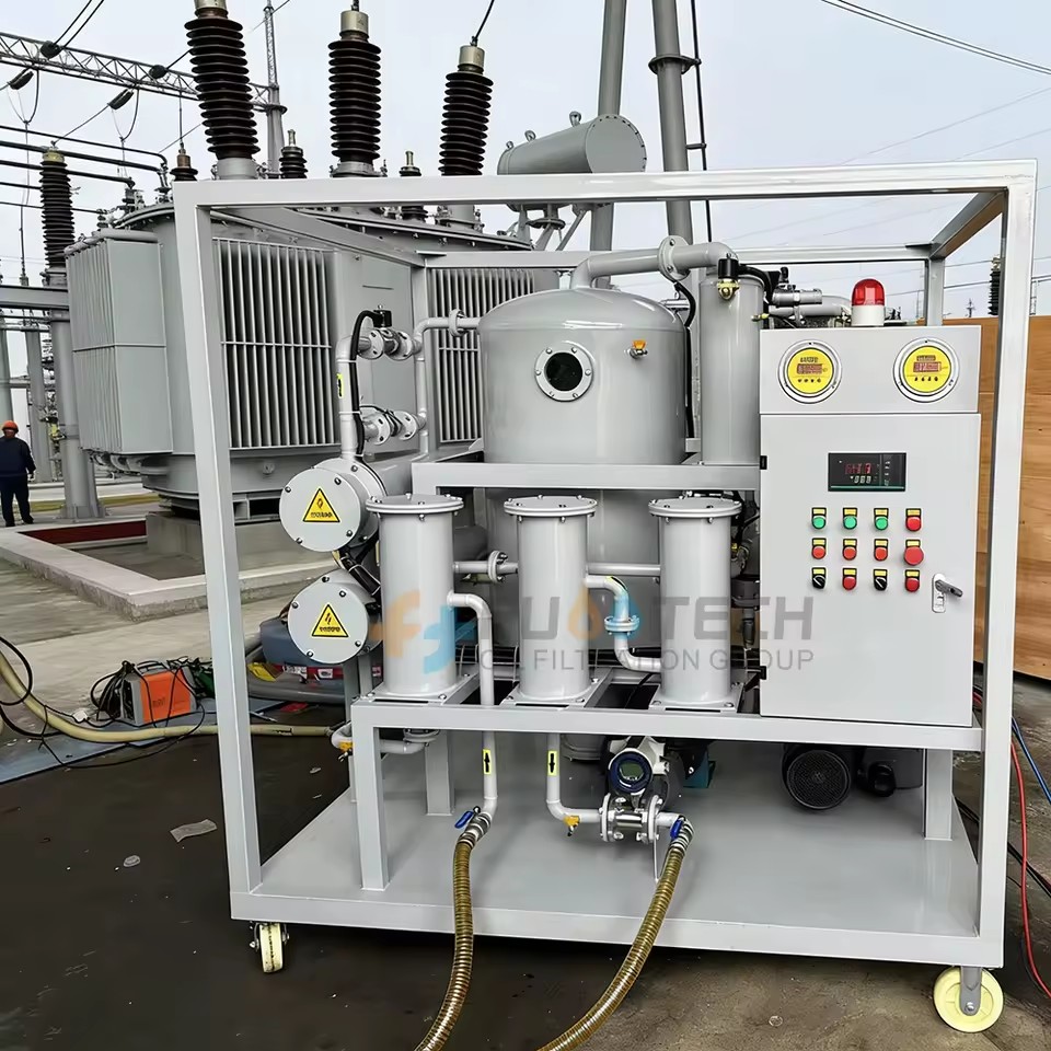 Transformer Oil Filtration Machine for on Site Maintenance and Purification to Extend Transformer Life