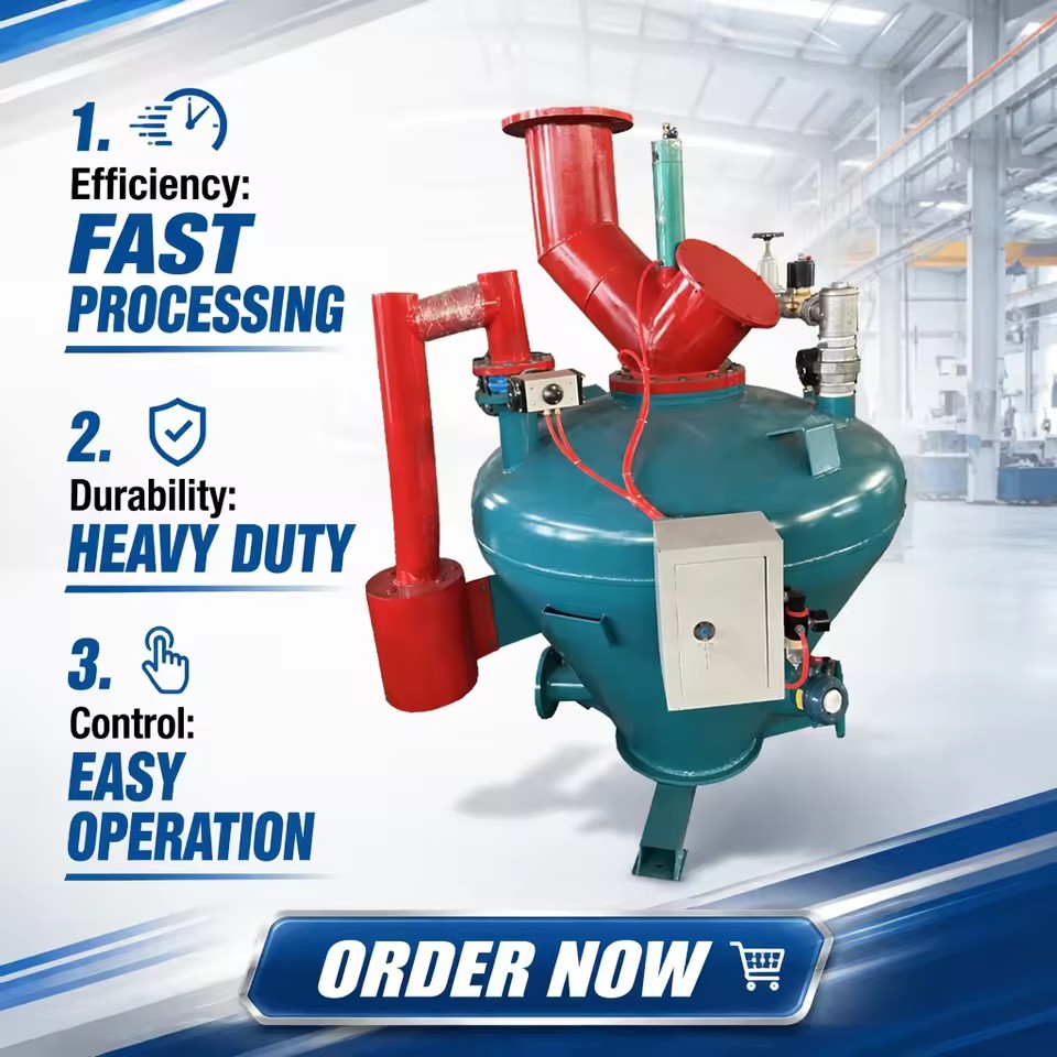 Industrial Grade Medium Pressure Pneumatic Conveyor Energy Saving Unit for Modern Foundry Sand Casting Automated Production Line