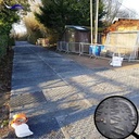 Working Any Weather HDPE Ground Protection Mats Diamond Pattern for Equipment Fields