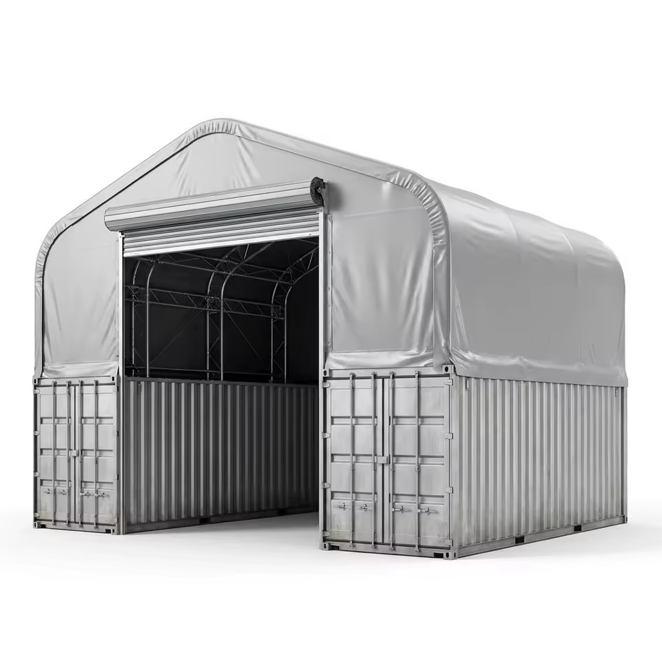 Camp Container Field Oil Texas Shelter Site Room Fabric Construction Kitchen Hall Storage 40hq Shipment Rig Galvanized Steel