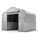 Camp Container Field Oil Texas Shelter Site Room Fabric Construction Kitchen Hall Storage 40hq Shipment Rig Galvanized Steel