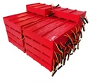 UHMWPE Crane Outrigger Pad for Field Lifting Operation