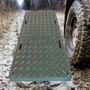 Agricultural Machinery Ground Protection Mats PE Material Soil Protection Mobility Support Field Operation Temporary Road Use