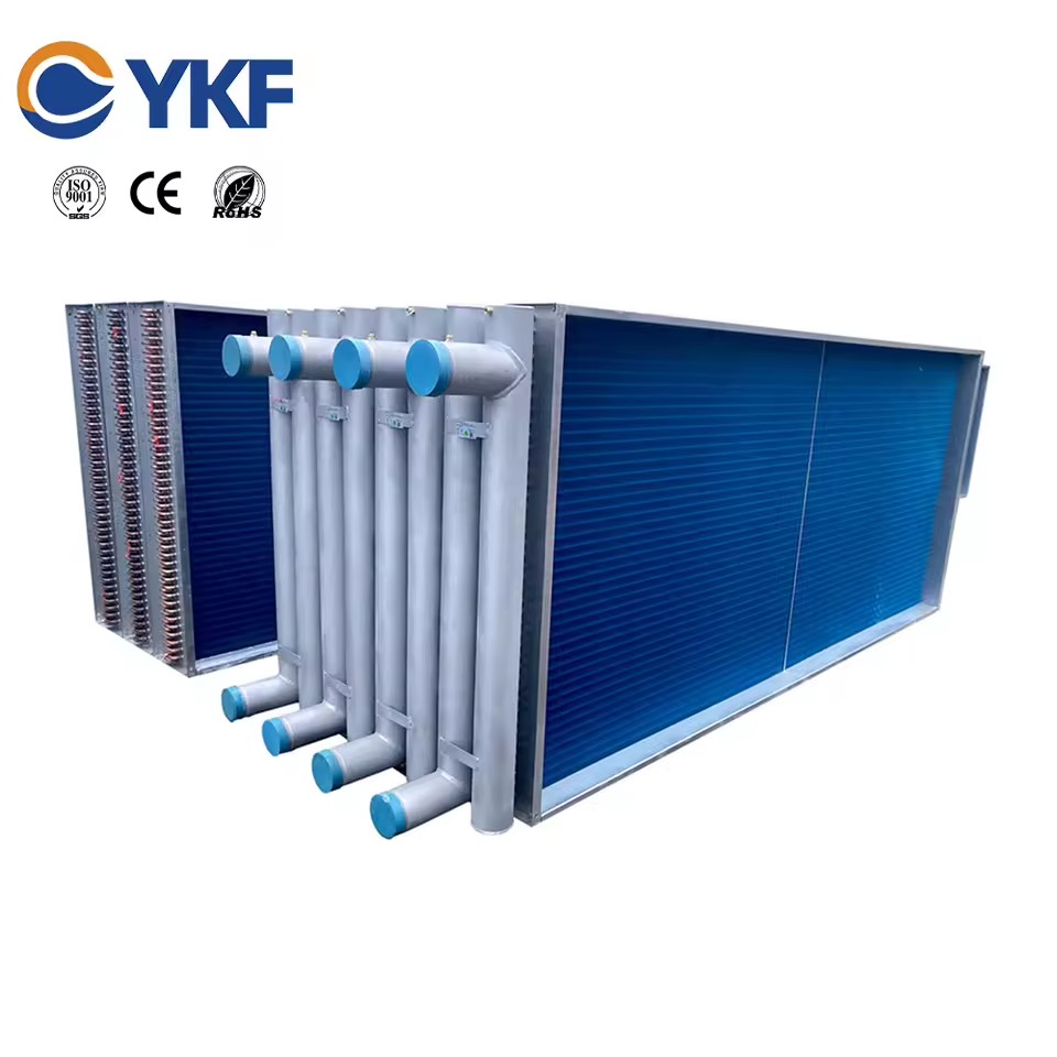 YKF Steel Surface Cooler Rust-Proof 1000Kw Industrial Heat Exchanger with Cooling Coils for Industrial Fields