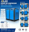 Fixed Speed Oil Lubricated Screw Air Compressor 7.5KW 315KW OEM Customization Silent CE Industrial Plant Use