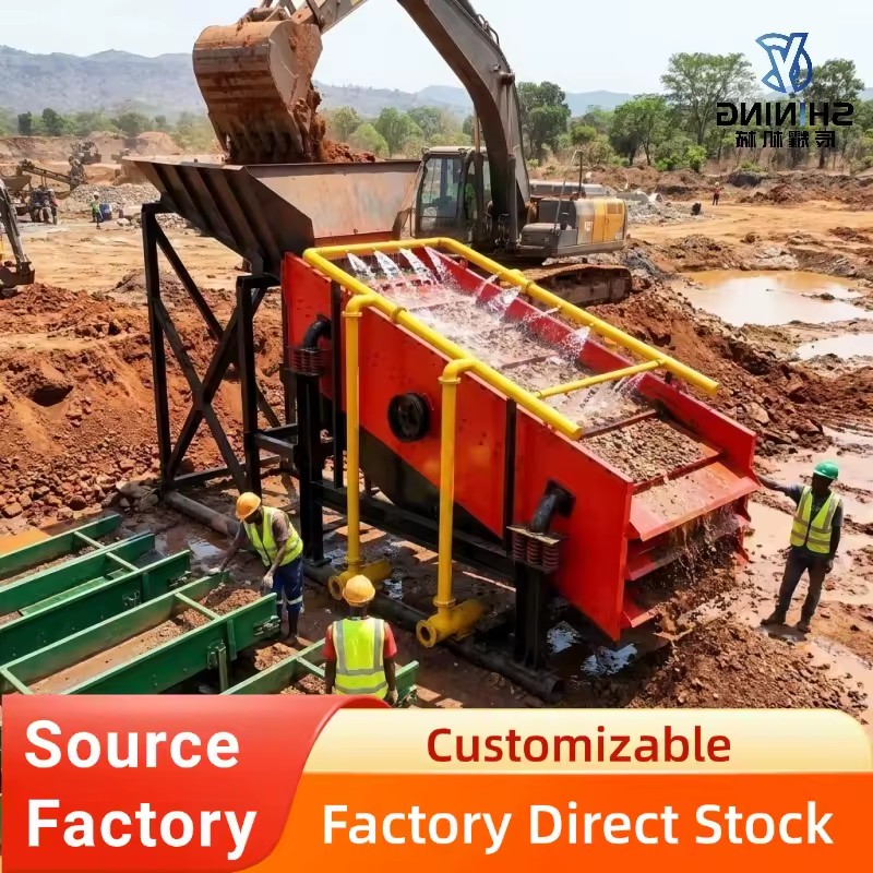 CY-1860 200-250t/h Energy Saving Vibrating Screen Suitable for African Small & Medium Mines