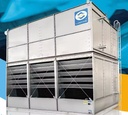 Energy Saving Customized Refrigeration Equipment Evaporative Condenser Counter Flow Cooling Metal Construction Motor