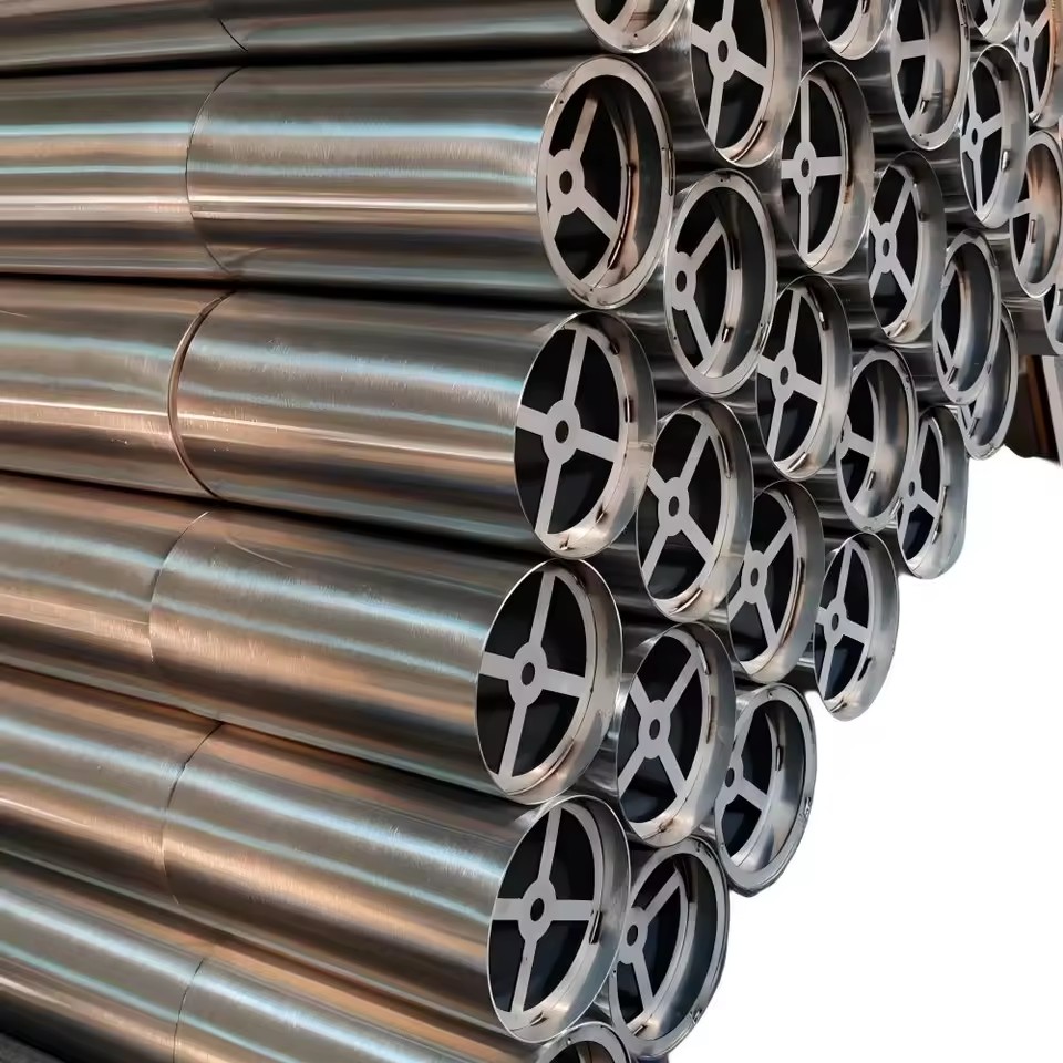 Aluminum Round Tube Extruded Alloy Hollow Pipe Custom Length for Mechanical Structural Industrial Applications