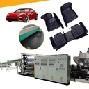 Full Automatic Single-screw PP/PE PLC Controlled High Speed Motor Pump Bearing Car Floor Mat Sheet Production Line Energy Saving