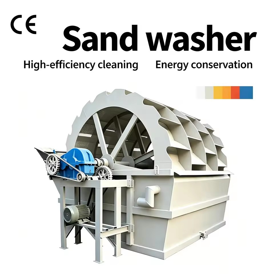 Mining Wheel Sand Washing Machine | Mining Quartz & Aggregate Sand Washer, Energy Saving Industrial Cleaning Equipment