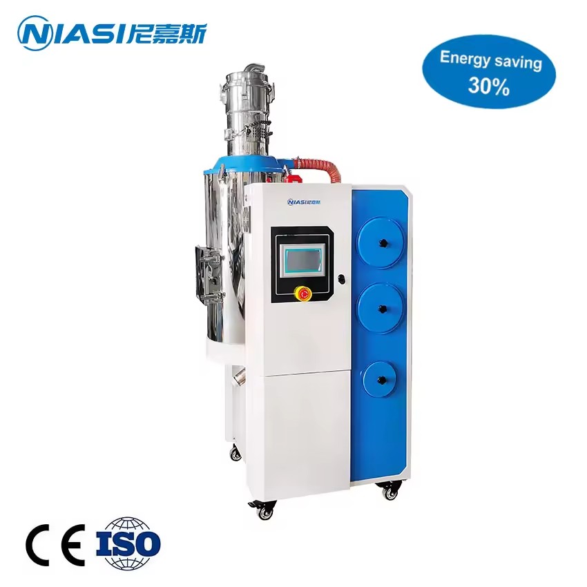 High Efficiency and Energy Saving Three in One Dehumidifier Dryer Multi-function Plastic Drying Equipment With Remote Monitor