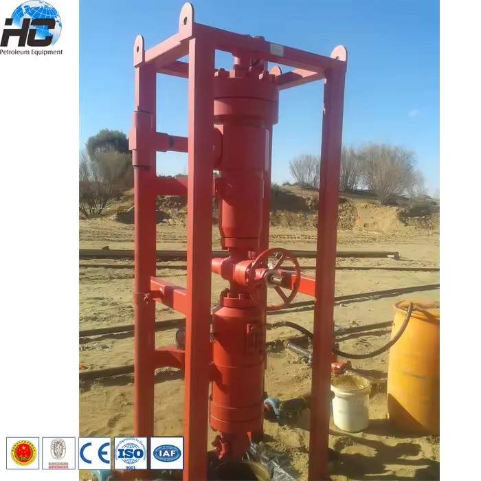 Oil and Gas Field Sand Solid Separation Centrifugal Separator / Hydrocyclone Separator