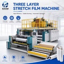 Superior Energy Saving Customizable High Speed Multi-functional Pallet Making Equipment Three Stretch Film Wrapping Machine
