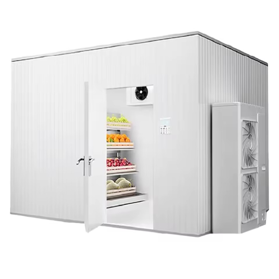 Small Automatic Walk-in Cold Room with Bearing & Engine for Convenience Store Frozen Snacks Solar Powered Energy Saving