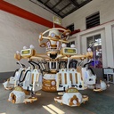 ISO Certified Energy Saving Power Design Low Operating Cost All Age Rotating Amusement Equipment