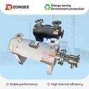 Industrial 380V 3 Phase Stainless Steel 304 Circulation Tubular Pipeline Heater for HVAC System Central Air Conditioning Project