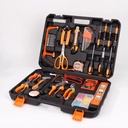 Factory Wholesale Carbon Steel Combination Tool Set with Hard Case Car Household Use Wrench Screwdriver Hex Keys